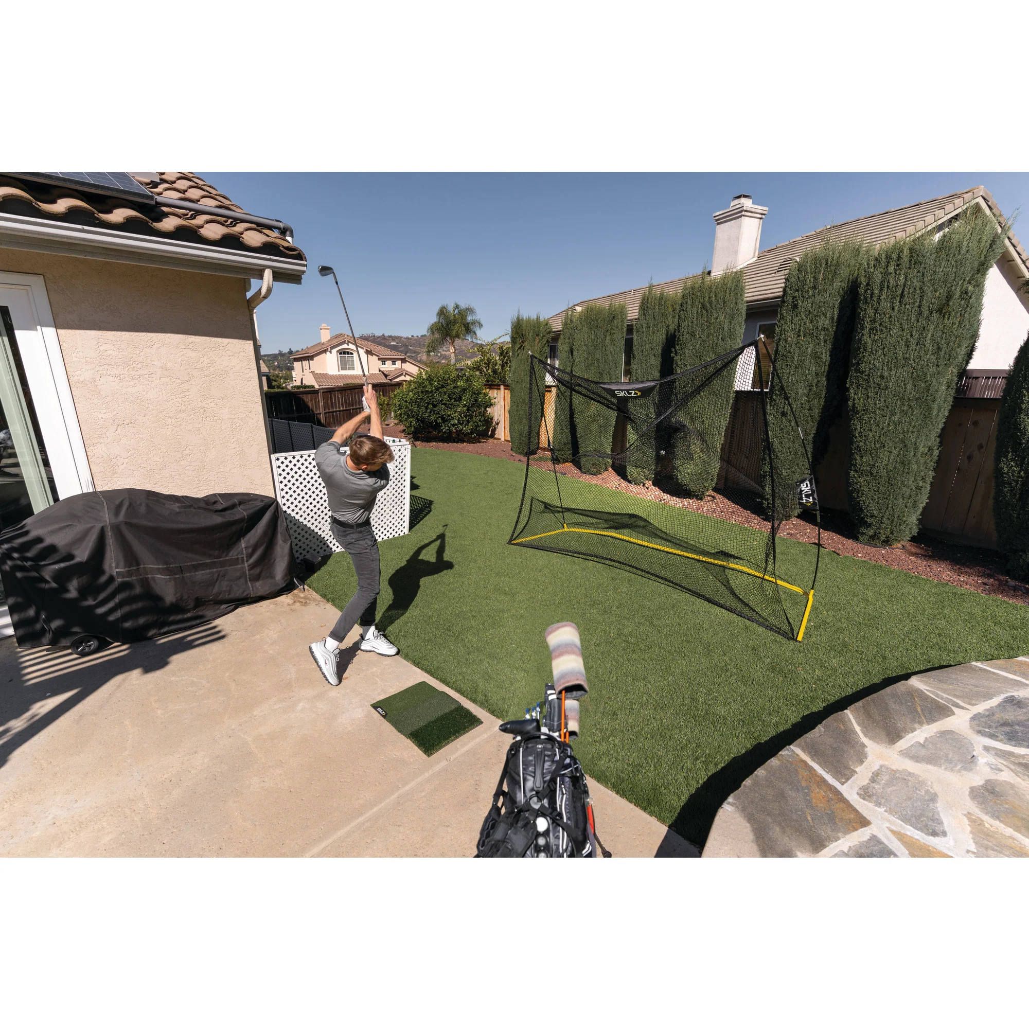 Home Driving Range Net with Smooth Ball Return - Image 5