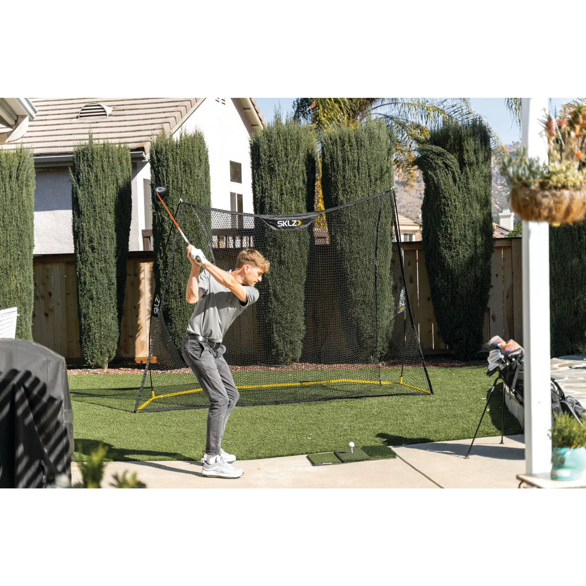 Home Driving Range Net with Smooth Ball Return - Image 6