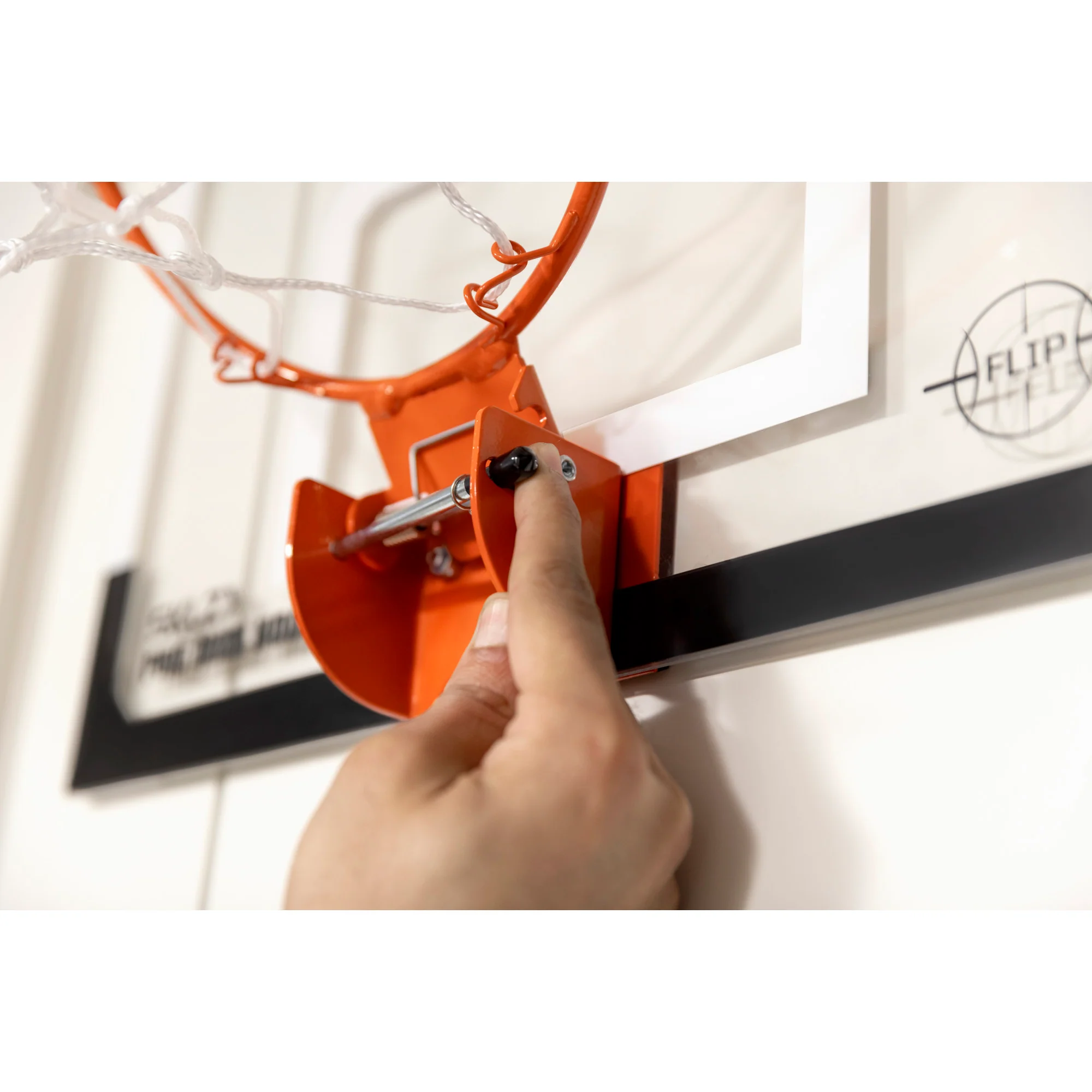 Pro Mini Hoop Flip Over-the-Door Basketball Hoop with Flip-up Rim - Image 5